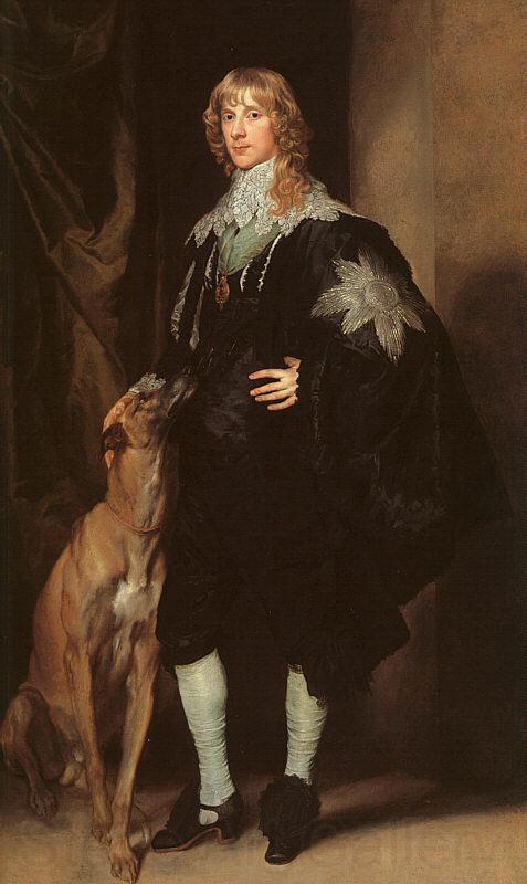 Anthony Van Dyck James Stewart, Duke of Richmond and Lennox France oil painting art